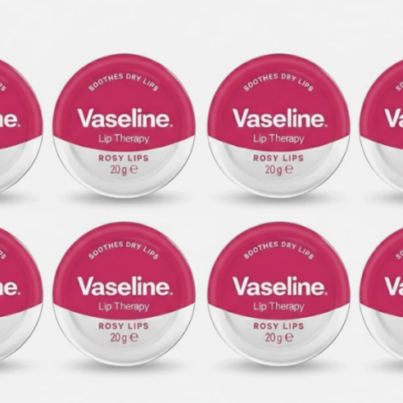 Vaseline Lip Therapy Rosy Lips (8x Pack)  - 20g