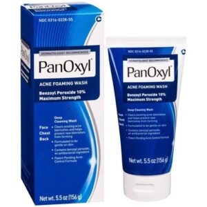PanOxyl Acne Foaming Wash Face & Body 10% Active ingredient 156g