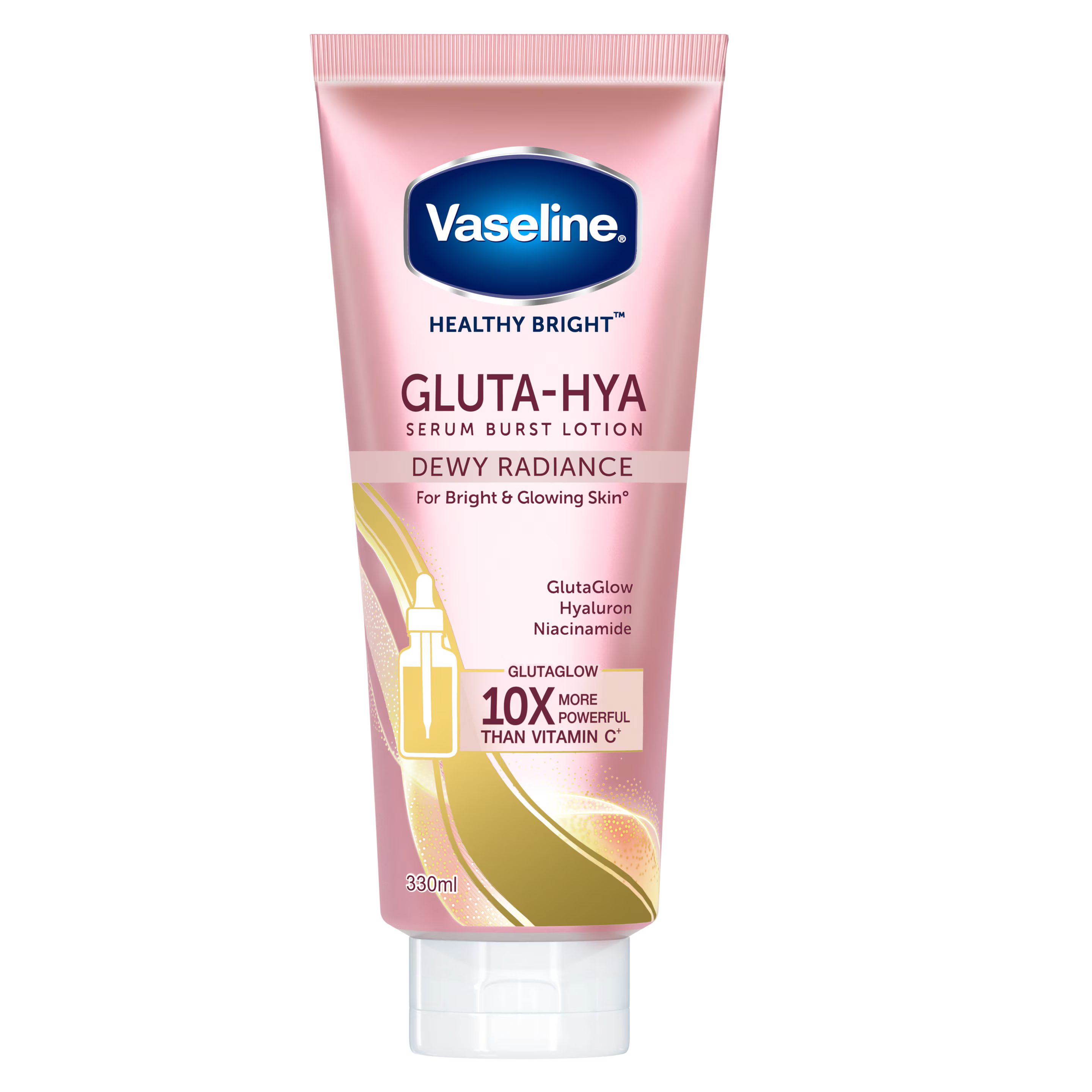 Vaseline GlutaGlow-Hya Dewy Radiance Serum-Lotion Brighter Glowing Skin