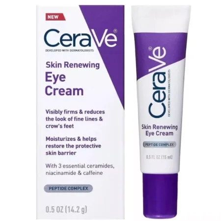 CeraVe Skin Renewing Anti-Aging Eye Cream 14.2g (Wrinkles & Fine Lines)