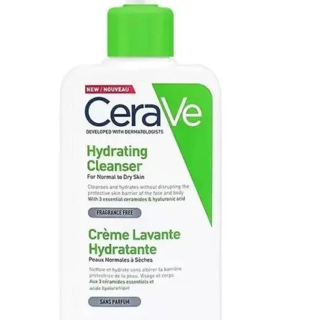 CeraVe Hydrating Cleanser 236ml (Normal to Dry Skin)