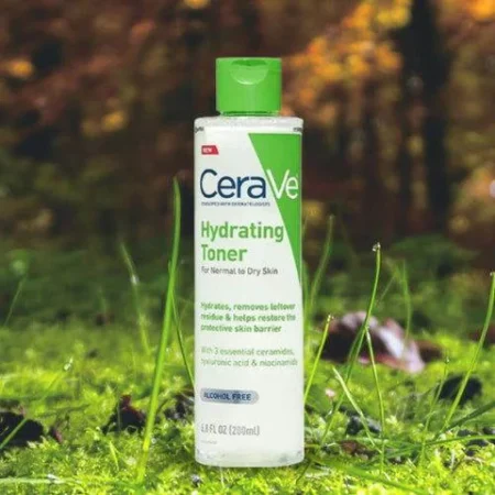CeraVe Hydrating Toner with Hyaluronic Acid & Niacinamide – 200ml - Pack of 2