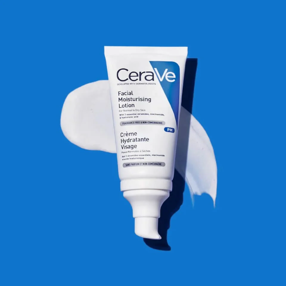 CeraVe Facial Moisturizing Lotion PM with Hyaluronic Acid & Ceramides 89ml - Image 4