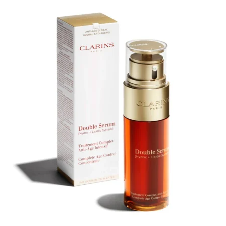 Clarins Paris Double Serum (Hydric+Lipidic) Age Defying Concentrate 15th version - 100ML