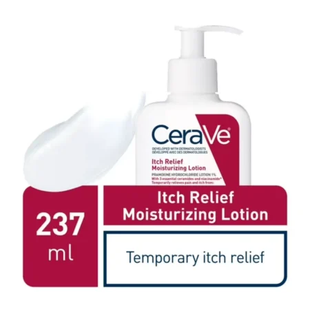 CeraVe Itch Relief Moisturizing Lotion with 1% Pramoxine Hydrochloride – 237ml - Pack of 2