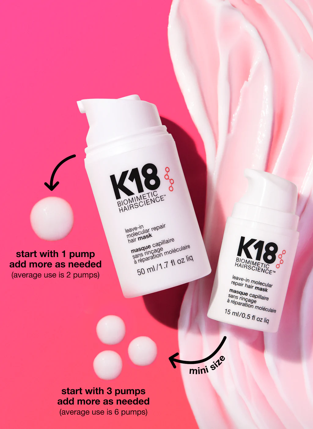 K18 Professional Molecular Repair Hair Mask (150ml) - Image 5